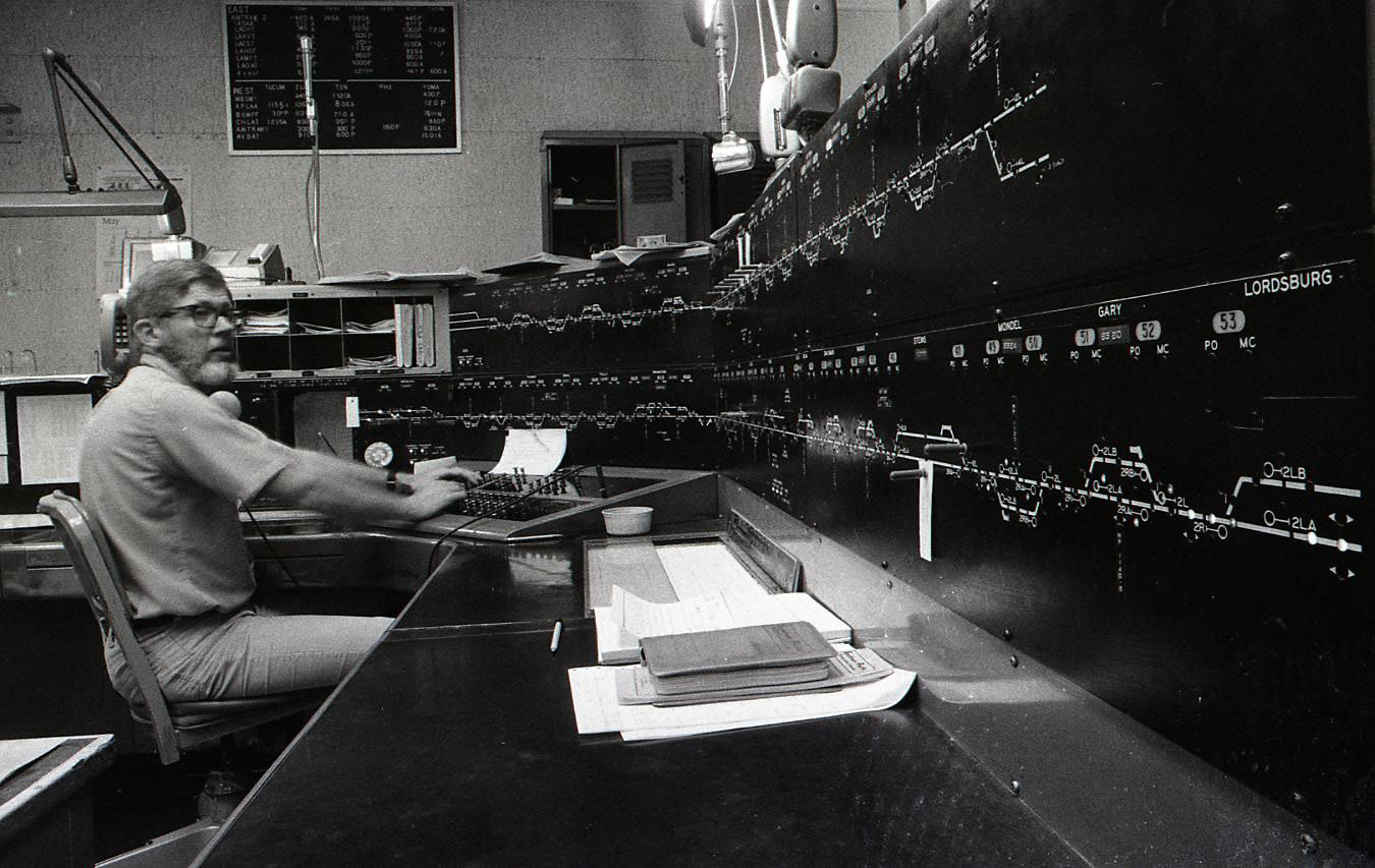 Southern Pacific control room